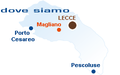 Mappa del Salento